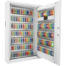 144-Key Position Steel Wall Safe with Digital Keypad, White picture