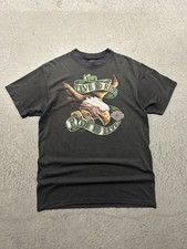 1991 Harley Davison 3d Emblem Live to Ride Ride to Live Spell Out T-Shirt XL picture