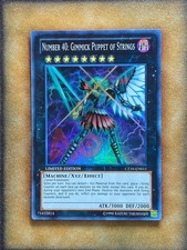 Yugioh Number 40: Gimmick Puppet of Strings CT10-EN011 Super Rare NM picture