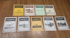 Vintage (9) Issues 1913 AIRCRAFT- Aviation/Airplane Magazine, Antique picture