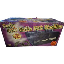 Forum Novelties Crazy Fogger Party 400 Watt Fog Machine NOB picture