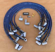 MOROSO Ultra 40 SBC 305 350 Spark Plug Wires 90 Deg Boots HEI Under Header NEW picture