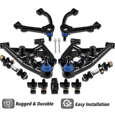 FOR 1988 - 1998 C1500 OBS TRUCK CHEVY UPPER LOWER TUBULAR CONTROL ARMS picture