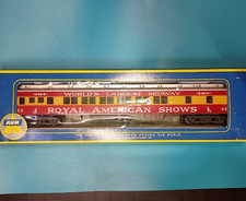 AHM HO 1920 PULLMAN #53 ROYAL AMERICAN SHOWS CARNIVAL WORLD'S LARGEST MIDWAY picture