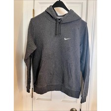 Nike Sportswear Club Fleece Pullover Hoodie Gray Medium Mens BV2654-071 picture