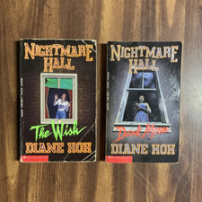 Nightmare Hall The Wish & Dark Moon Diane Hoh Paperback Horror Scholastic picture