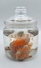 Preserved Snake Wet Specimen in Jar Blue Eyed Leucistic Ball Python picture