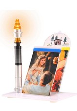 LED Sci-Fi Energy Sword Photo Frame RGB Color Changing USB Display Night Light picture