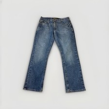 Ariat Rebar M5 Straight Leg Men's Jeans Denim Size 36 / 32 Blue picture