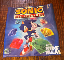 Wendy's Sonic The Hedgehog 35th Anniversary 2026 Window Clinger 12” x 11.5” picture