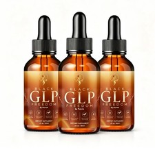 3x BlackGLP Freedom Tincture for Weight Loss Liquid Supplement Fat Burner (2 oz) picture