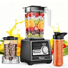 TINANA HB002C 2-in-1 Blender Grinder Combo, 1800W Motor, 68 Oz Pitcher, 27 Oz picture