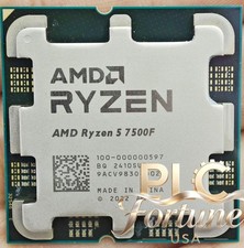 Used AMD RYZEN 5 7500F R5 7500F 3.7GHz AM5 6-Core 32MB 65W Desktop CPU Processor picture