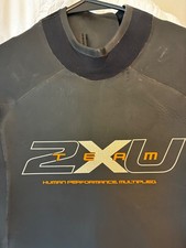 2XU T:0 Team Men's Triathlon Wetsuit Black Men's SM Solid Full Sleeve Swim picture