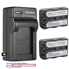 Kastar Battery Wall Charger for Sony NP-FM50 NP-FM30 FM50 FM50 NP-FM55H NP-QM51 picture