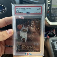 1997-98 Flair Showcase - Allen Iverson #3 Row 1 picture