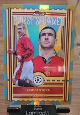 2025-26 Topps Finest Uefa Club Competitions Finest Showmen Eric Cantona /199 picture