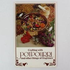 Vintage 1978 Crafting with Potpourri Booklet - Good Condition, No Cover picture