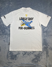 Guinness Lovely Day for A Guinness Flying Toucan Graphic T-Shirt Mens Medium picture