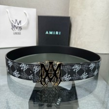 AMIRI's Latest Viral Hit: Reversible Cowhide Leather Belt (3.8 cm Width) picture