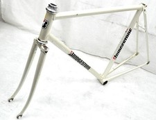 BRIDGESTONE NJS Track Frame Set 1980s Hatta NJS 520mm USED picture
