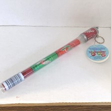 Vtg 2003 Bonne Bell LIP SMACKER Keychain Topper ~ Dr Pepper, 7 Up, 7 Up Cherry picture