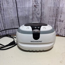 Magnasonic CD-2800 Ultrasonic Jewelry & Eyeglass Cleaner White Gray With Timer picture
