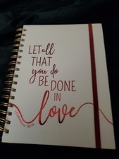 Let All That You Do Be Done In Love Journal, Diary Hardback I CORINTHIANS 16:14 picture