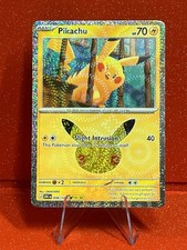 Pikachu 036/128 Holo 14/30 Pokemon 30th Illus. Okacheke NM picture