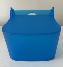 Alessi EM06 Salt Box Enzo Mari 1999 Blue Italy Vintage MCM Postmodern Kitchen picture