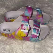MIA Kids Colorful Tie-Dye Sandals picture