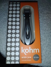 Professional Wide Jaw Curved Nail Clippers Thick Nails  Heavy Duty Kohm CP-120L picture