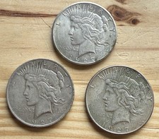 1927 P D S Peace Dollars  picture