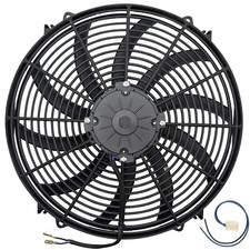 16-17 INCH BIG 180W MOTOR 12 VOLT ELECTRIC ENGINE RADIATOR COOLING FAN CAR TRUCK picture