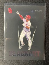 2026 Onit Athlete Jaxon Willits Blackout SP #BL-1 Oklahoma Baseball picture