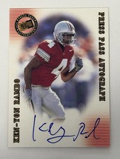 2001 Press Pass Authentics Ken-Yon Rambo RC Auto Signature Edition picture