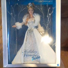 Barbie Holiday Visions Holiday Barbie Collector Edition 12in Doll 2000 Blonde picture