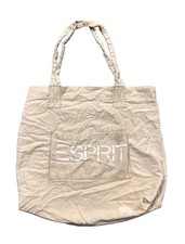 Large Vintage ESPRIT Canvas Tote Bag /Khaki Tan picture