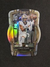 2022 Panini Select - Club Level Chris Olave #229 Silver Prizm Die-Cut (RC) picture