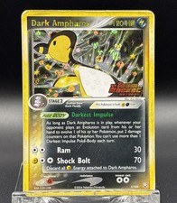 Pokémon Dark Ampharos Team Rocket Returns 2/109 Reverse Holo Stamped HP/DMG picture