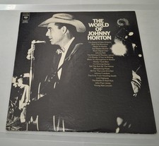 The World of Johnny Horton by Johnny Horton 1971 Release DOUBLE VINYL picture