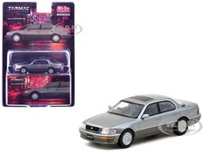 LEXUS LS400 RHD FLINT GRAY 1/64 DIECAST MODEL CAR BY TARMAC WORKS T64G-082-GY picture