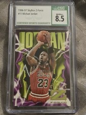 1996-97 Skybox Z Force - Michael Jordan #11 Z-Cling picture