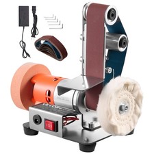 VEVOR 3-in-1 Mini Belt Sander Grinder Polisher Combo with 7 Speeds Adjustment picture