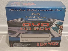 CenDyne DVD-ROM CD-ROM 16X Playback 48X Read Desktop Vintage picture