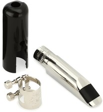 Berg Larsen Stainless Steel Alto Saxophone Mouthpiece - 100/2 picture