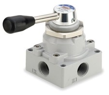 ARO M514LR Manual Air Control Valve, 4-Way, 1/2in NPT picture