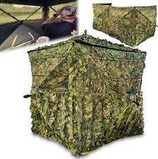 AYIN 3D Leaf Hunting Ground/Wall Blind Pop-Up Hub Blind for Turkey/Deer Hunting picture