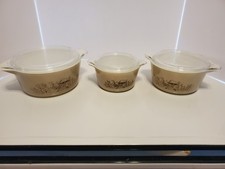 Vintage Pyrex Forest Francies W/lids picture