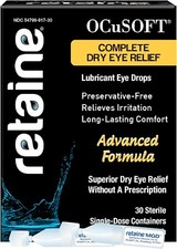 AUTHENTIC & NEW - OCUSOFT RETAINE MGD EYE DROPS 30-CT (EXP. 02/2028) picture